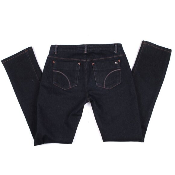 Joe's Jeans Cigarette Slim Straight Leg Jeans Dark Wash Denim Casual Zip Fly - Picture 4 of 9